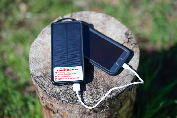 Never lose your portable electronics when you label them with a custom identification sticker