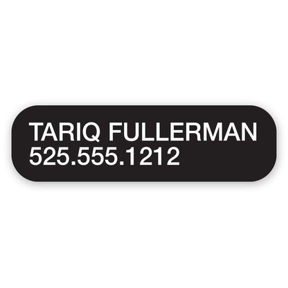 Double-Line Personalized Decals (30 pack)