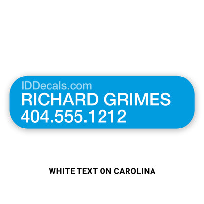 Double-Line Personalized Decals (30 pack)